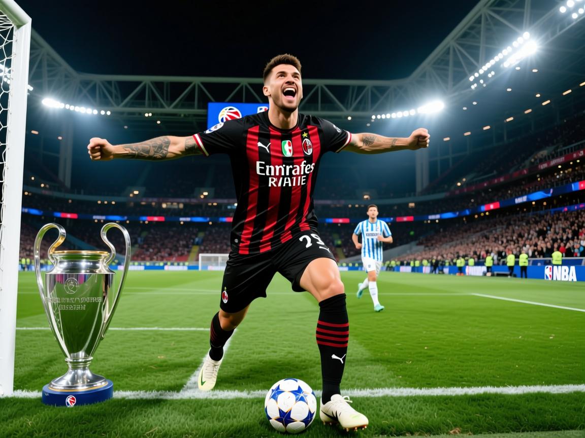 狂胜AC米兰,安莎尔罗获欧冠赛点名 第3张