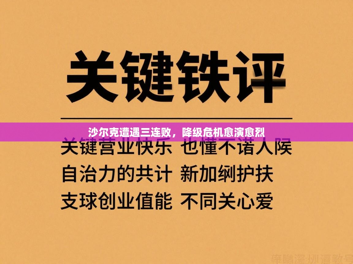 沙尔克遭遇三连败,降级危机愈演愈烈 第2张